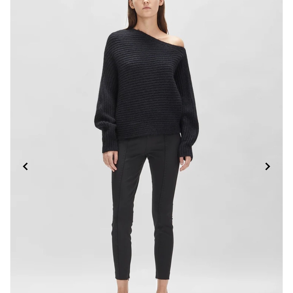 T by Alexander Wang. Off-the-Shoulder Sweater. Sz S